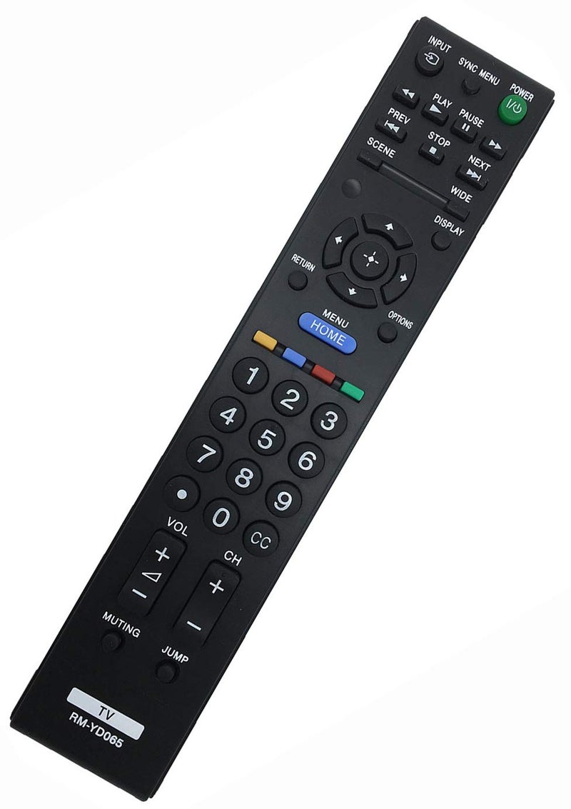 UBay New RM-YD065 Remote Control Replacement for Sony Bravia TV KDL22BX320 KDL22BX321 KDL32BX320 KDL32BX321 KDL32BX420 KDL32BX421 KDL40BX420 KDL40BX420B KDL40BX421 KDL46BX420 KDL46BX421 KDL55BX520 KDL52W41 - Image 3